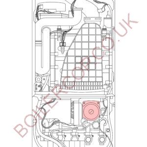 8716117628 - WORCESTER - Greenstar CDI Compact - Greenstar 32 CDI Compact - Pump SGRE2W 7MH CH 9H HU1